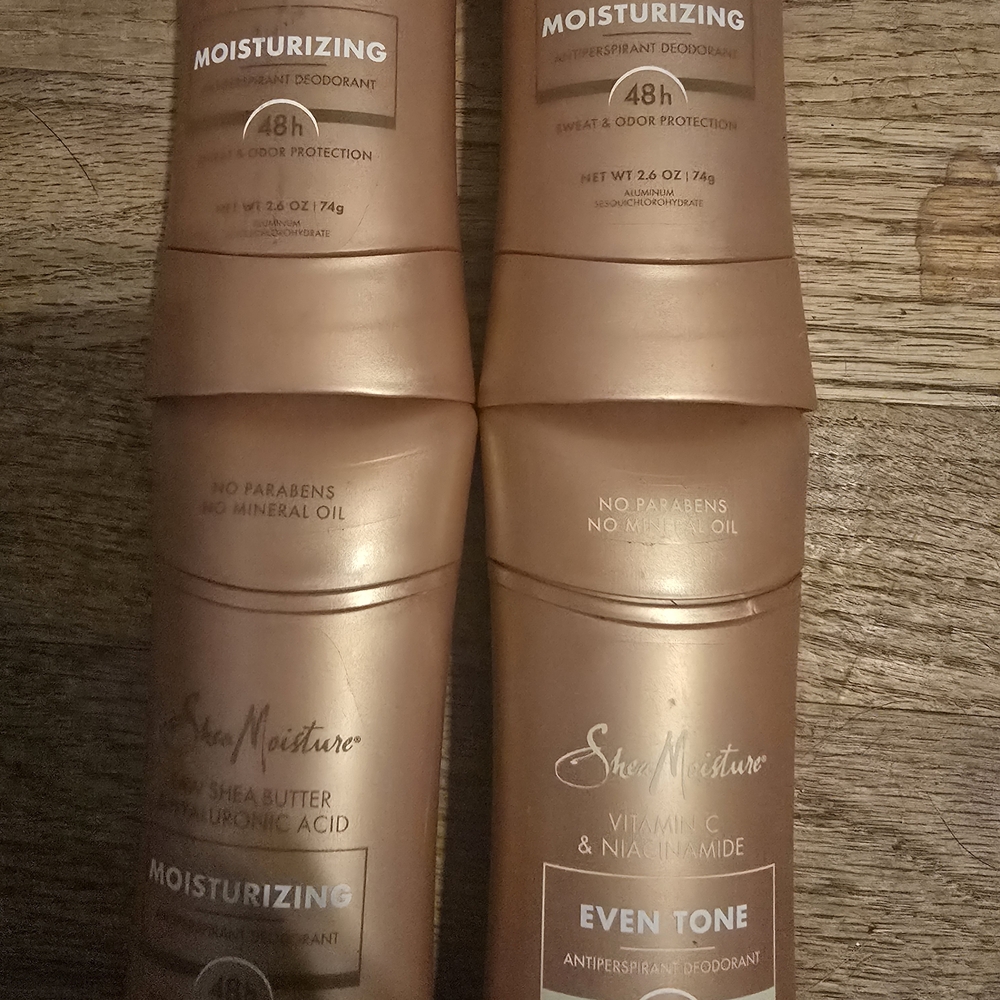 Shea Moisture Raw Shea Butter Deodorant Duo